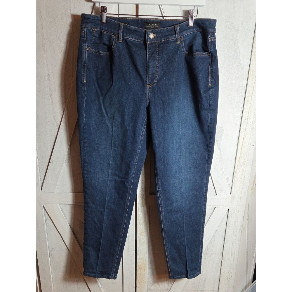 Talbots Flawless Five Pocket Slim Ankle Jeans Size 16W